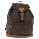 LOUIS VUITTON Monogram Montsouris GM Backpack M51135 LV Auth 191339-13