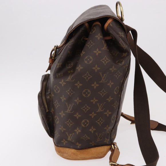 LOUIS VUITTON Monogram Montsouris GM Backpack M51135 LV Auth 191339