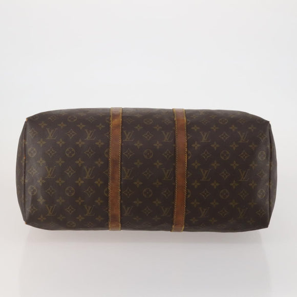 LOUIS VUITTON Monogram Keepall 50 Boston Bag M41426 LV Auth 191340