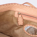 FENDI Celeria Hand Bag Leather With Pouch Orange Gold Auth 191347V-22