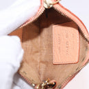 FENDI Celeria Hand Bag Leather With Pouch Orange Gold Auth 191347V-26