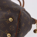 LOUIS VUITTON Monogram Palermo PM Tote Bag M40145 LV Auth 191350-16