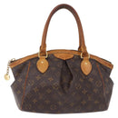 LOUIS VUITTON Monogram Palermo PM Tote Bag M40145 LV Auth 191350-13