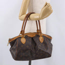 LOUIS VUITTON Monogram Palermo PM Tote Bag M40145 LV Auth 191350-22