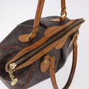 LOUIS VUITTON Monogram Palermo PM Tote Bag M40145 LV Auth 191350-6