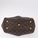 LOUIS VUITTON Monogram Palermo PM Tote Bag M40145 LV Auth 191350-5
