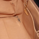 CELINE Hand Bag Leather Black Gold Auth 191353A-20
