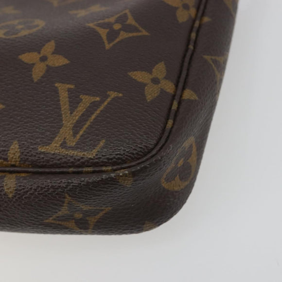 LOUIS VUITTON Monogram Pochette Accessoires Pouch M51980 LV Auth 191359