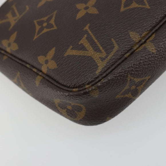 LOUIS VUITTON Monogram Pochette Accessoires Pouch M51980 LV Auth 191359