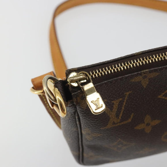 LOUIS VUITTON Monogram Pochette Accessoires Pouch M51980 LV Auth 191359