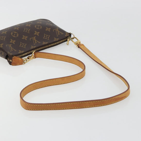 LOUIS VUITTON Monogram Pochette Accessoires Pouch M51980 LV Auth 191359