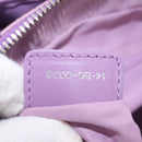 Christian Dior Canage Hand Bag Nylon Purple Silver Auth 191360-24