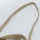 Miu Miu Tote Bag Leather 2way Beige Gold Auth 191362-15