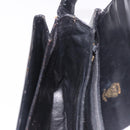 GUCCI Shoulder Bag Leather Black Gold Auth 191364-19