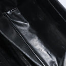 Salvatore Ferragamo Gancini Hand Bag Leather Black Gold Auth 191365-24