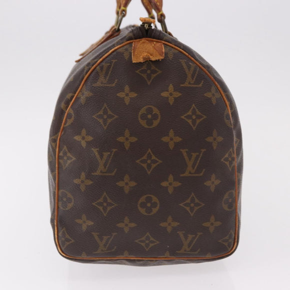 LOUIS VUITTON Monogram Speedy 30 Hand Bag M41526 LV Auth 191366
