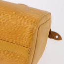 LOUIS VUITTON Epi Speedy 25 Hand Bag Tassili Yellow M43019 LV Auth 191367A-9