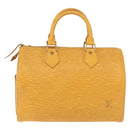 LOUIS VUITTON Epi Speedy 25 Hand Bag Tassili Yellow M43019 LV Auth 191367A-2