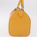 LOUIS VUITTON Epi Speedy 25 Hand Bag Tassili Yellow M43019 LV Auth 191367A-4