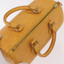 LOUIS VUITTON Epi Speedy 25 Hand Bag Tassili Yellow M43019 LV Auth 191367A-6