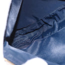 Christian Dior Trotter Canvas Saddle Accessory Pouch Navy Gold Auth 191368V-11