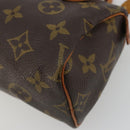 LOUIS VUITTON Monogram Mini Speedy Hand Bag M41534 LV Auth 191370-10