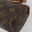 LOUIS VUITTON Monogram Mini Speedy Hand Bag M41534 LV Auth 191370-12