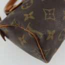 LOUIS VUITTON Monogram Mini Speedy Hand Bag M41534 LV Auth 191370-13