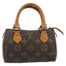LOUIS VUITTON Monogram Mini Speedy Hand Bag M41534 LV Auth 191370-2