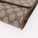 GUCCI GG Supreme Shoulder Bag PVC Beige Gold 904 02 050 Auth 191371-14