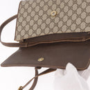 GUCCI GG Supreme Shoulder Bag PVC Beige Gold 904 02 050 Auth 191371-10