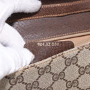GUCCI GG Supreme Shoulder Bag PVC Beige Gold 904 02 050 Auth 191371-12