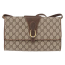 GUCCI GG Supreme Shoulder Bag PVC Beige Gold 904 02 050 Auth 191371-13