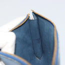 LOUIS VUITTON Epi Pochette Accessoires Pouch Blue M52985 LV Auth 191372-19