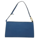 LOUIS VUITTON Epi Pochette Accessoires Pouch Blue M52985 LV Auth 191372-3