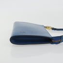 LOUIS VUITTON Epi Pochette Accessoires Pouch Blue M52985 LV Auth 191372-4