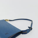 LOUIS VUITTON Epi Pochette Accessoires Pouch Blue M52985 LV Auth 191372-8