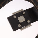 FENDI Zucca Canvas Mamma Baguette Shoulder Bag Brown Black Auth 191375-10
