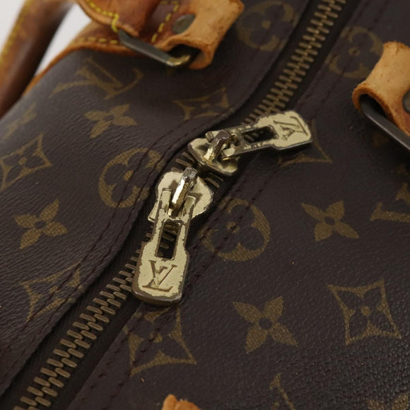 LOUIS VUITTON Monogram Keepall 50 Boston Bag M41426 LV Auth 191376