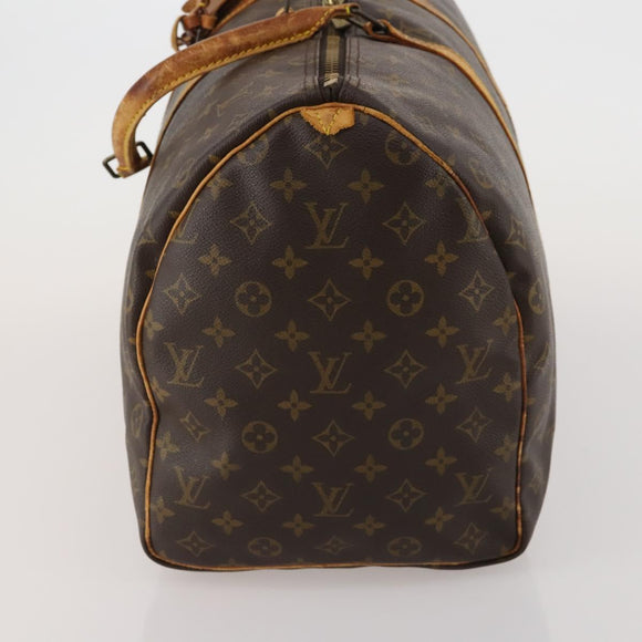 LOUIS VUITTON Monogram Keepall 50 Boston Bag M41426 LV Auth 191376
