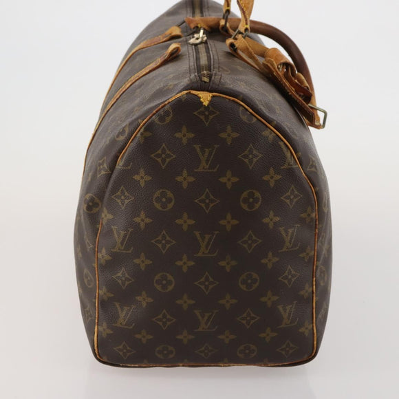 LOUIS VUITTON Monogram Keepall 50 Boston Bag M41426 LV Auth 191376