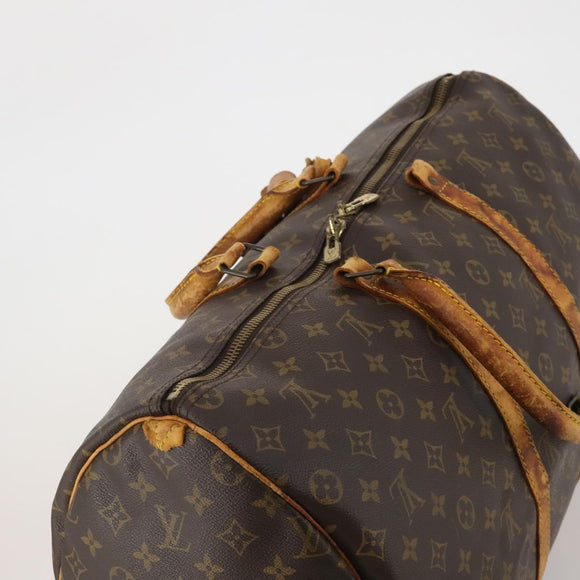 LOUIS VUITTON Monogram Keepall 50 Boston Bag M41426 LV Auth 191376