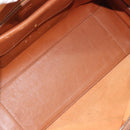 LOEWE Amazona 36 Hand Bag Leather Brown Gold Auth 191377V-10