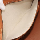 LOEWE Amazona 36 Hand Bag Leather Brown Gold Auth 191377V-26