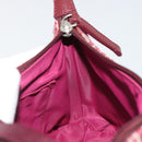 Christian Dior Trotter Canvas Accessory Pouch Red Silver Auth 191379SAV-17