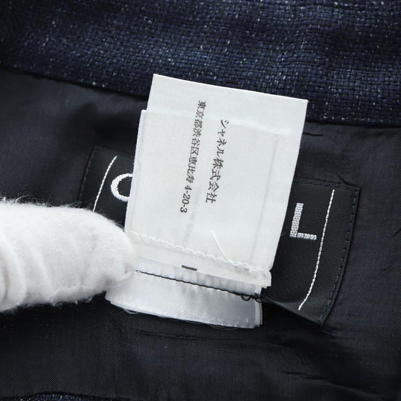 CHANEL Best Denim Navy CC Auth 191380SAM