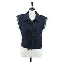 CHANEL Best Denim Navy CC Auth 191380SAM-1