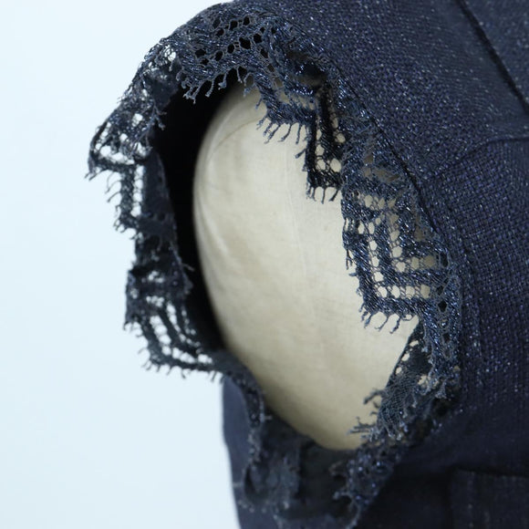 CHANEL Best Denim Navy CC Auth 191380SAM
