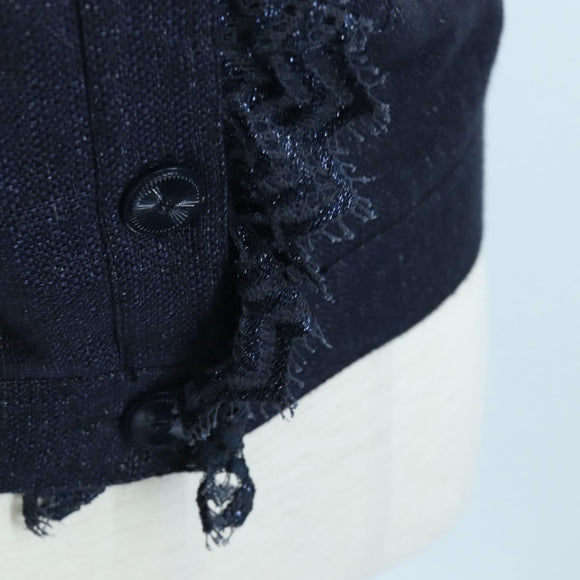 CHANEL Best Denim Navy CC Auth 191380SAM