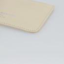 BALENCIAGA Fragment Case Leather Ivory Silver 810902 Auth 191382V-7